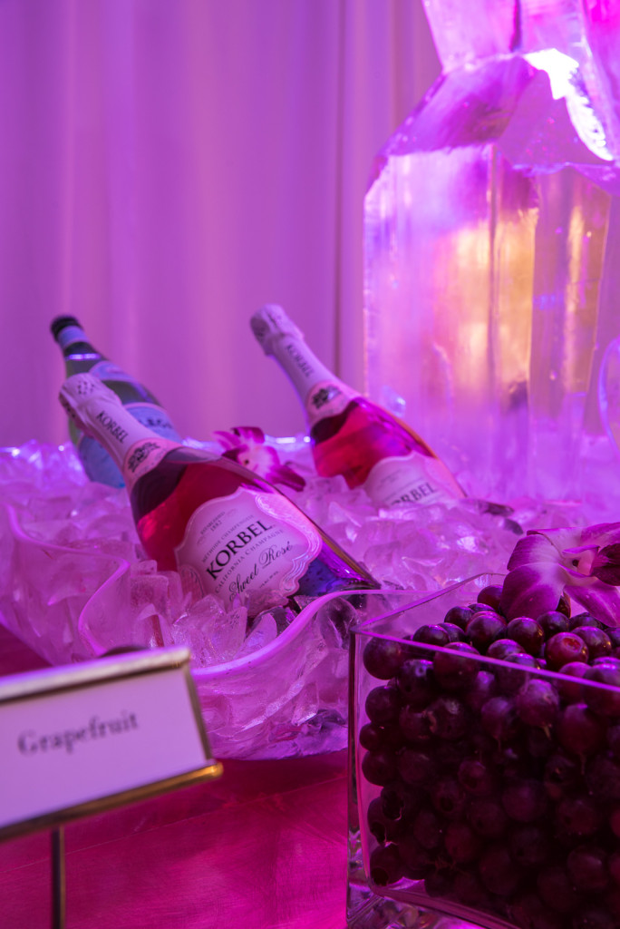 Chilled Champagne Bar at Windsor Ballroom