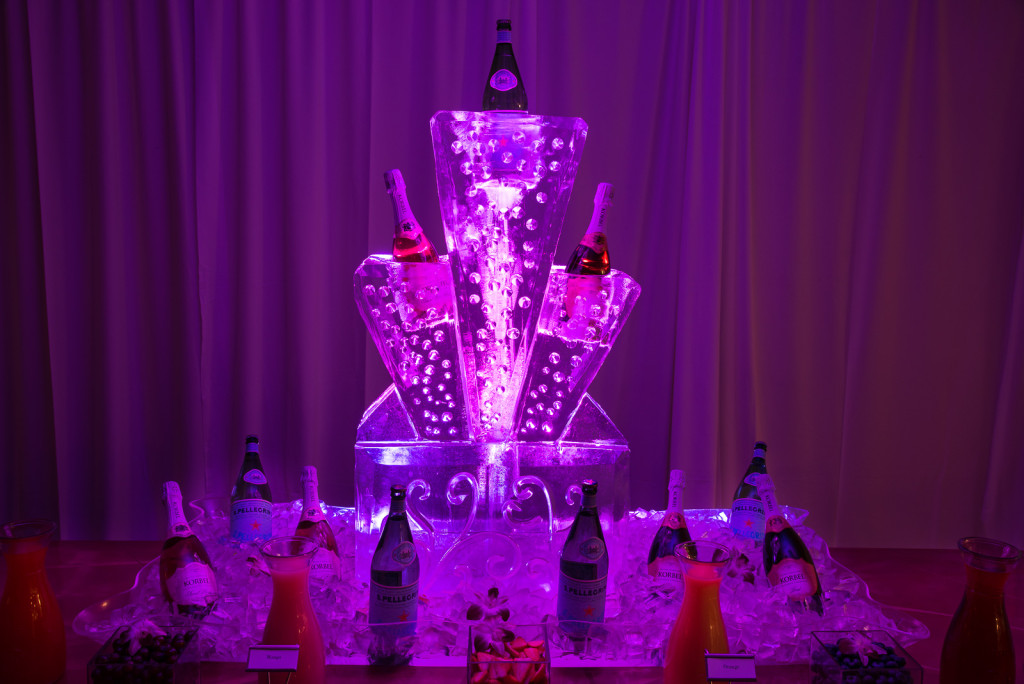 Windsor Ballroom Ice Sculpture Mimosa Bar
