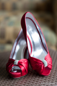 red shoes for wedding