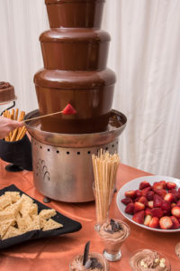 chocolate fountain for weddings