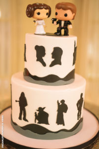 star wars wedding cake
