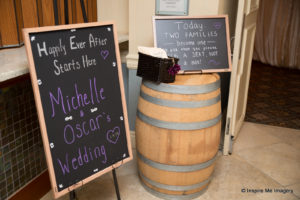 wedding sign - happy ever after starts here