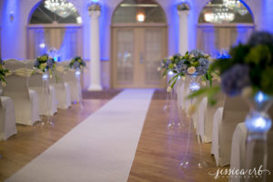 wedding ceremony at versailles ballroom