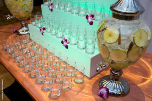 water station for weddings