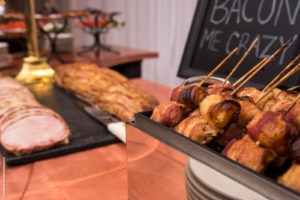 bacon station for weddings