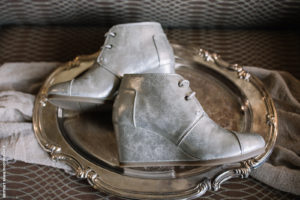 silver boots for wedding