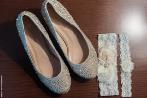 sparkly flats for wedding